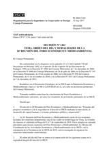 Decisión Nº 1263 del Consejo Permanente