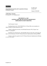 Permanent Council Decision No. 1265