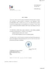 Response by the Delegation of Liechtenstein to the Small Arms and Light Weapons Questionnaire