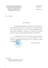 Response by the Delegation of Monaco to the Questionnaire on Anti-Personnel Mines and Explosive Remnants of War