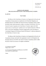 Response by the Delegation of the United States of America to the Questionnaire on Anti-Personnel Mines and Explosive Remnants of War Response by the Delegation of the United States of America to the Questionnaire on Anti-Personnel Mines and Explosive Remnants of War