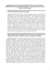 Response by the Delegation of Greece to the Questionnaire on Participating States’ Policy and/or National Practices and Procedures for the Export of Conventional Arms and Related Technology Response by the Delegation of Greece to the Questionnaire on Participating States’ Policy and/or National Practices and Procedures for the Export of Conventional Arms and Related Technology