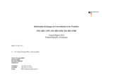 Information Exchange by the Delegation of Germany on Conventional Arms Transfer Information Exchange by the Delegation of Germany on Conventional Arms Transfer