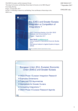 Presentation by Mr. Havlik, Senior Economist, Guest Research Scholar