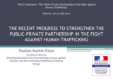 Presentation by Pauline Soubie-Ninet, Charge de Mission, Interdepartmental Unit on Combating Violence against Women and Fighting against Trafficking in Human Beings (MIPROF)