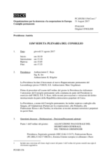 Giornale della 1156a Seduta plenaria del Consiglio permanente