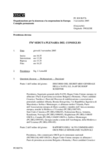 Journal of the 576th Plenary Meeting of the Permanent Council (it)