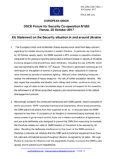 Statement by the Estonian EU Presidency on the situation in and around Ukraine