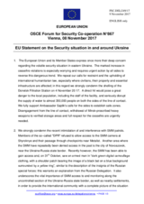 Statement by the Estonian EU Presidency on the situation in and around Ukraine