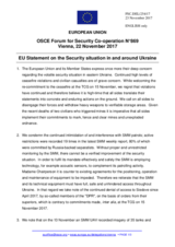 Statement by the Estonian EU Presidency on the situation in and around Ukraine