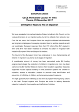 Statement by the Estonian EU Presidency in response to the statements by other delegations