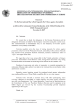 Statement by the Delegation of Armenia on the United Nations International Day to End Impunity for Crimes against Journalists, being observed on 2 November
