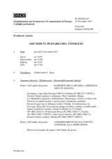 Giornale della 1165a Seduta plenaria del Consiglio permanente