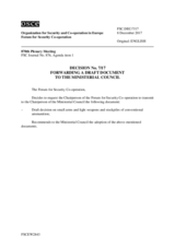 Forum for Security Co-operation Decision No. 7/17