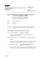 MC(24).JOUR/1 - First Day of the 24th Meeting of the Ministerial Council