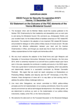 Statement by the Estonian EU Presidency on the outcome of the 2017 OSCE Ministerial Council