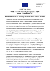 Statement by the Estonian EU Presidency on the situation in and around Ukraine