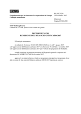 Decisione N.1281 del Consiglio permanente