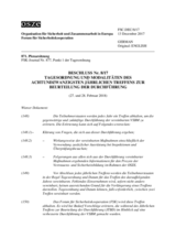 Beschluss Nr. 8/17 des Forums für Sicherheitskooperation