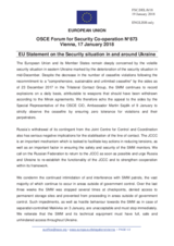 Statement by the Bulgarian EU Presidency on the situation in and around Ukraine