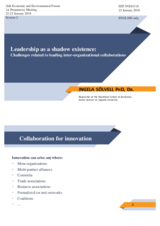 Presentation by Prof. Ingela Sölvell, Researcher