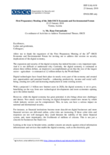 Speech by Ms. Rasa Ostrauskaite, Co-ordinator Ms. Rasa Ostrauskaite, Co-ordinator of Activities to Address Transnational Threats