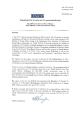 Report by OSCE Special Representative and Co-ordinator for Combating Trafficking in Human Beings, Madina Jarbussynova, following her official visit to Denmark, 15-17 May 2017.