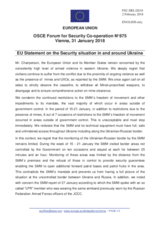 Statement by the Bulgarian EU Presidency on the situation in and around Ukraine