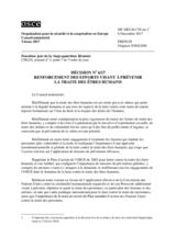 Decision No. 6/17 - Strengthening Efforts to Prevent Trafficking in Human Beings