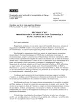 Decision No. 8/17 Promoting Economic Participation in the OSCE Area