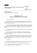 Decisión Nº 1251 del Consejo Permanente
