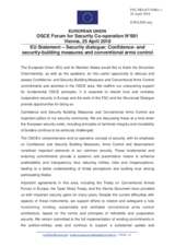 Statement by the Bulgarian EU Presidency in response to the presentations by Mr. I. Prezelj,  by Mr. C. Friesendorf,  by Mr. C. Nünlist, and by Ms. A. Miglietti and Ms. O. Zenz