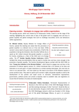 Report on MenEngage Expert meeting