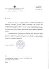 Response by the Delegation of Poland to the Questionnaire on the Code of Conduct on Politico-Military Aspects of Security