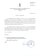 Response by the Delegation of Hungary to the Questionnaire on Anti-Personnel Mines and Explosive Remnants of War Response by the Delegation of Hungary to the Questionnaire on Anti-Personnel Mines and Explosive Remnants of War