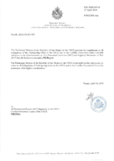 Response by the Delegation of San Marino to the Questionnaire on Anti-Personnel Mines and Explosive Remnants of War Response by the Delegation of San Marino to the Questionnaire on Anti-Personnel Mines and Explosive Remnants of War
