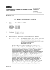 Diario de la 1178ª Sesión plenaria del Consejo Permanente 