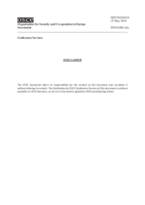 Presentation by Ms. Irina Akinshina, Human Resources Director