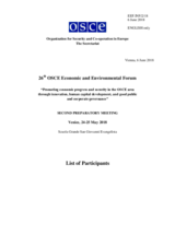 List of Participants