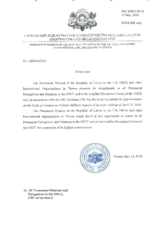 Response by the Delegation of Latvia to the Questionnaire on the Code of Conduct on Politico-Military Aspects of Security Response by the Delegation of Latvia to the Questionnaire on the Code of Conduct on Politico-Military Aspects of Security