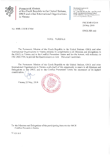 Response by the Delegation of the Czech Republic to the Questionnaire on Anti-Personnel Mines and Explosive Remnants of War Response by the Delegation of the Czech Republic to the Questionnaire on Anti-Personnel Mines and Explosive Remnants of War