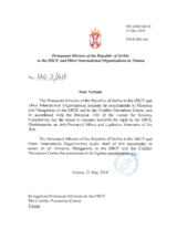 Response by the Delegation of Serbia to the Questionnaire on Anti-Personnel Mines and Explosive Remnants of War