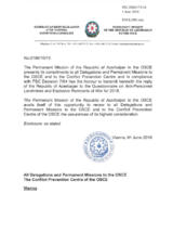Response by the Delegation of Azerbaijan to the Questionnaire on Anti-Personnel Mines and Explosive Remnants of War Response by the Delegation of Azerbaijan to the Questionnaire on Anti-Personnel Mines and Explosive Remnants of War