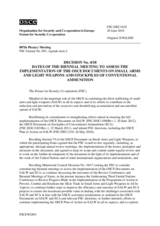 Forum for Security Co-operation Decision No. 4/18