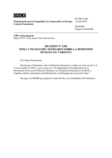 Decisión Nº 1296 del Consejo Permanente
