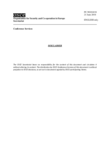 Statement by Hans J. Giessmann, Executive Director of the Berghof Foundation