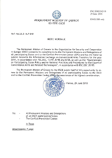 Response by the Delegation of Greece to the Questionnaire on Participating States’ Policy and/or National Practices and Procedures for the Export of Conventional Arms and Related Technology Response by the Delegation of Greece to the Questionnaire on Participating States’ Policy and/or National Practices and Procedures for the Export of Conventional Arms and Related Technology