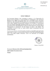 Response by the Delegation of Andorra to the Questionnaire on Participating States’ Policy and/or National Practices and Procedures for the Export of Conventional Arms and Related Technology
