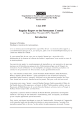 Report by the OSCE Representative on Freedom of the Media, Mr. Harlem Désir