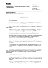 Permanent Council Decision No. 318 (fr)